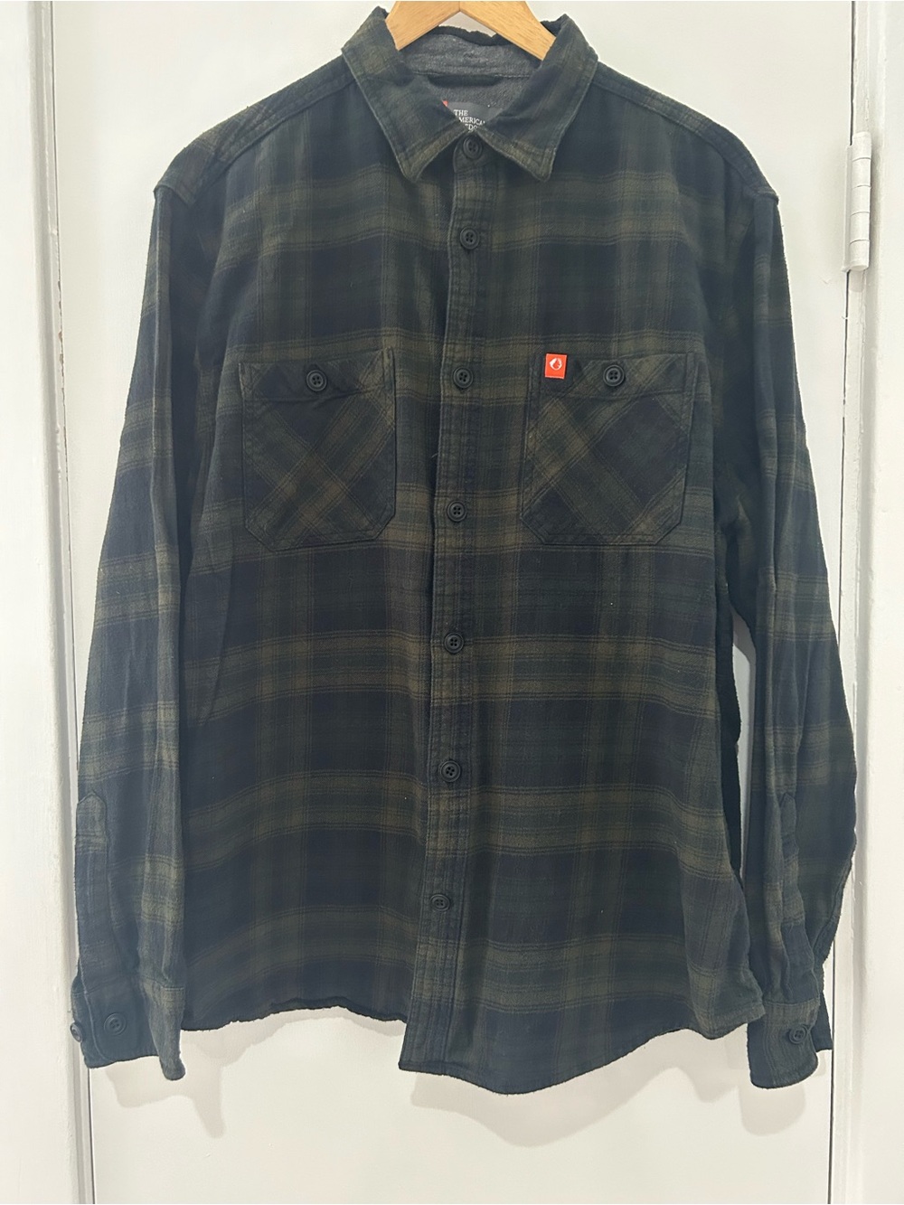 The American Outdoorsman Relaxed Fit Navy Plaid Button-Down Shirt
